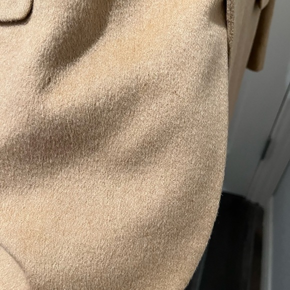 Stafford Options Blazer Jacket Beige Camel Hair Wool blend Men's 48R 2 Button - Picture 7 of 13